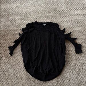 Express Women’s Cut Out Sleeve Sweater